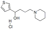 4-(1-piperidyl)-1-thiophen-3-yl-butan-1-ol hydrochloride 结构式