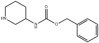 3-苄氧羰基氨基哌啶盐酸盐 结构式
