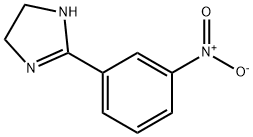 2-(3-硝基苯)-4,5-二氢-1H-咪唑 结构式