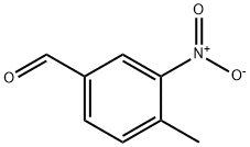 4-甲基-3-硝基苯甲醛 结构式