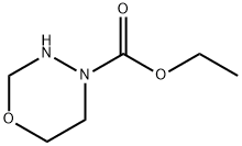 4H-1,3,4-Oxadiazine-4-carboxylicacid,tetrahydro-,ethylester(9CI) 结构式