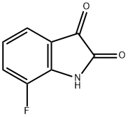 7-氟吲哚满二酮 结构式