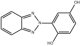 (2H-benzotriazol-2-yl)hydroquinone 结构式