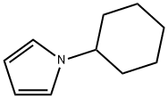 1-环己基吡咯 结构式