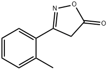 3-(2-METHYLPHENYL)-5(4H)-ISOXAZOLONE 结构式