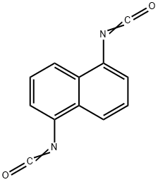 萘二异氰酸酯 结构式
