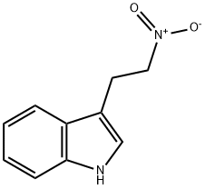 3-(2-硝基乙基)-1H-吲哚 结构式