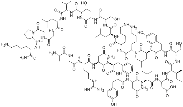 PROCATHEPSIN B (26-50) (RAT) 结构式