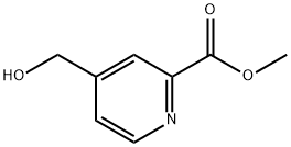 4-(羟甲基)吡啶-2-羧酸甲酯 结构式