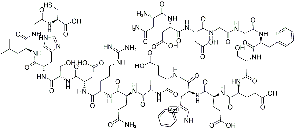 PRESENILIN-1 (331-349)-CYS (HUMAN, MOUSE) 结构式