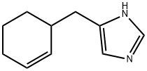 1H-Imidazole,  4-(2-cyclohexen-1-ylmethyl)-  (9CI) 结构式