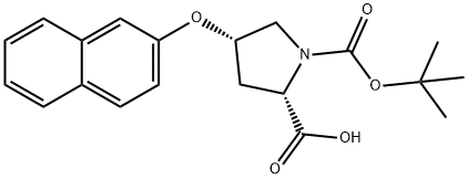 (2S,4S)-Boc-4-(2-naphthyloxy)pyrrolidine-2-carboxylicacid