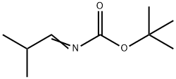 Carbamic acid, (2-methylpropylidene)-, 1,1-dimethylethyl ester (9CI) 结构式