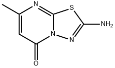 2-氨基-7-甲基-[1,3,4]噻二唑并[3,2-A]嘧啶-5-酮 结构式
