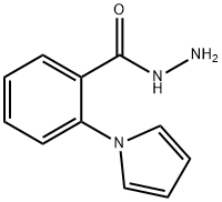 2-(1H-吡咯-1-及)苯-1-甲酰肼 结构式