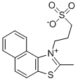 2-甲基-1-3-磺丙基萘酚 结构式
