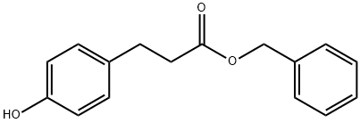 对羟基苯丙酸苄酯 结构式