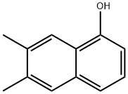 6,7-二甲基-1-萘酚 结构式