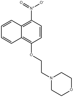 4-(2-((4-Nitronaphthalen-1-yl)oxy)ethyl)morpholine