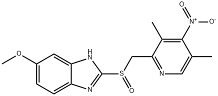 rac 4-Desmethoxy-4-nitro Omeprazole