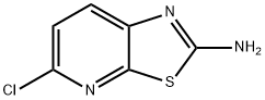 5-氯-2-氨基噻唑[5,4-B]并吡啶 结构式