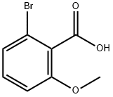 2-溴-6-甲氧基苯甲 酸 结构式