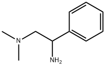 (2-氨基-2-苯基乙基)二甲胺 结构式