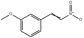1-(3-甲氧苯基)-2-硝基乙烯 结构式