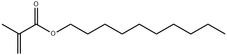 甲基丙烯酸癸酯 结构式