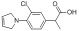 吡洛芬 结构式