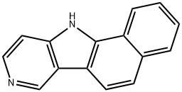 11H-Benzo[g]pyrido[4,3-b]indole 结构式