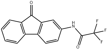 2,2,2-TRIFLUORO-N-(9-OXOFLUOREN-2-YL)ACETAMIDE 结构式