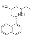 盐酸普萘洛尔 结构式