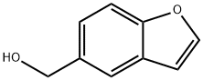 1-苯并呋喃-5-甲醇 结构式