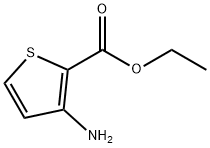 3-氨其噻吩-2-甲酸乙酯 结构式