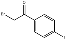 2-溴-4'-碘苯乙酮 结构式