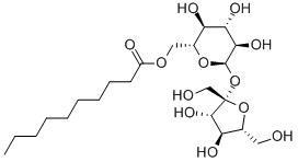 蔗糖癸酸酯 结构式