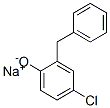 sodium 2-benzyl-4-chlorophenolate 结构式