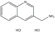 3-氨甲基喹啉二盐酸盐 结构式