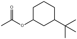 3-tert-butylcyclohexyl acetate  结构式