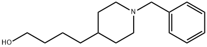 4-(1-苄基哌啶-4-基)丁-1-醇 结构式
