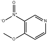 4-甲氧基-3-硝基吡啶 结构式