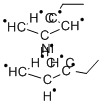 二(乙基环戊二烯基)镍(II) 结构式
