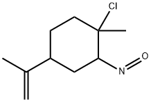 1-Chloro-1-methyl-4-(1-methylvinyl)-2-nitrosocyclohexane 结构式