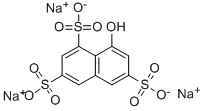 8-羟基-1,3,6-萘三磺酸三钠盐 结构式