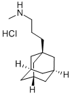1-(3-Methylaminopropyl)adamantane hydrochloride 结构式