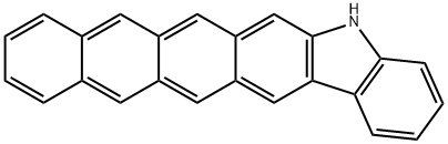 5H-Anthra[2,3-b]carbazole 结构式