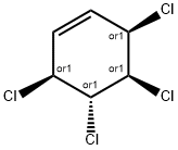 (3alpha,4alpha,5beta,6alpha)-3,4,5,6-Tetrachlorocyclohexene 结构式