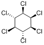 delta-1,2,3,4,5,6-Hexachlorocyclohexane 结构式