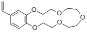 4-乙烯基苄-15-冠醚-5 结构式